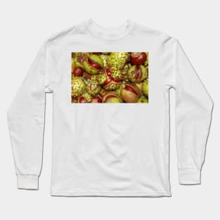 horse chestnut - conkers Long Sleeve T-Shirt